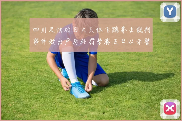 四川足协对日火瓦体飞踹拳击裁判事件做出严厉处罚禁赛五年以示警戒