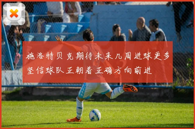 施洛特贝克期待未来几周进球更多坚信球队正朝着正确方向前进